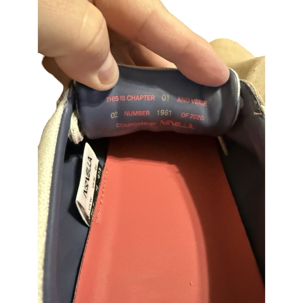 Novella Men's Sneakers Shoes No 1803 Of 2020 Chapter 01 Verse 2 - Sz 12 - $330 - Picture 8 of 10